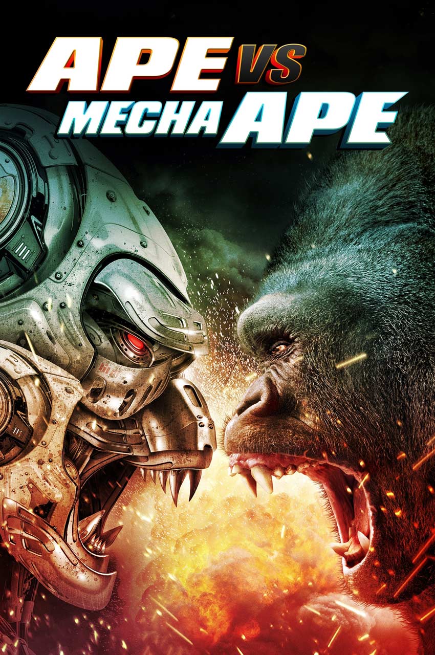 فیلم جدال میمون و ربات میمونی-ape vs. mecha ape
