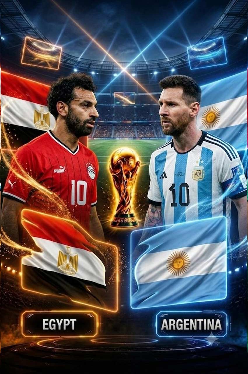 فیلم آرژانتین – مصر-argentina vs egypt 2026