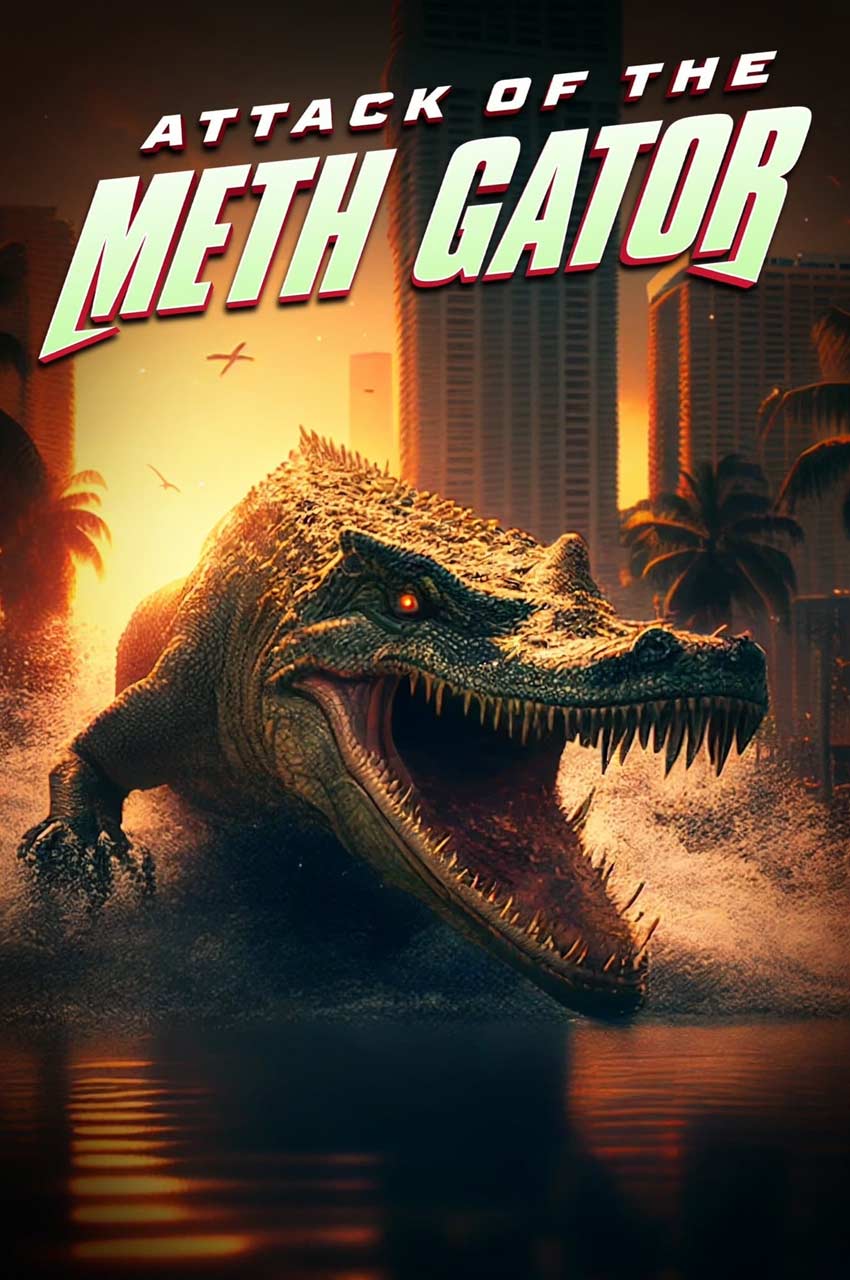 فیلم حمله مت گیتور-attack of the meth gator