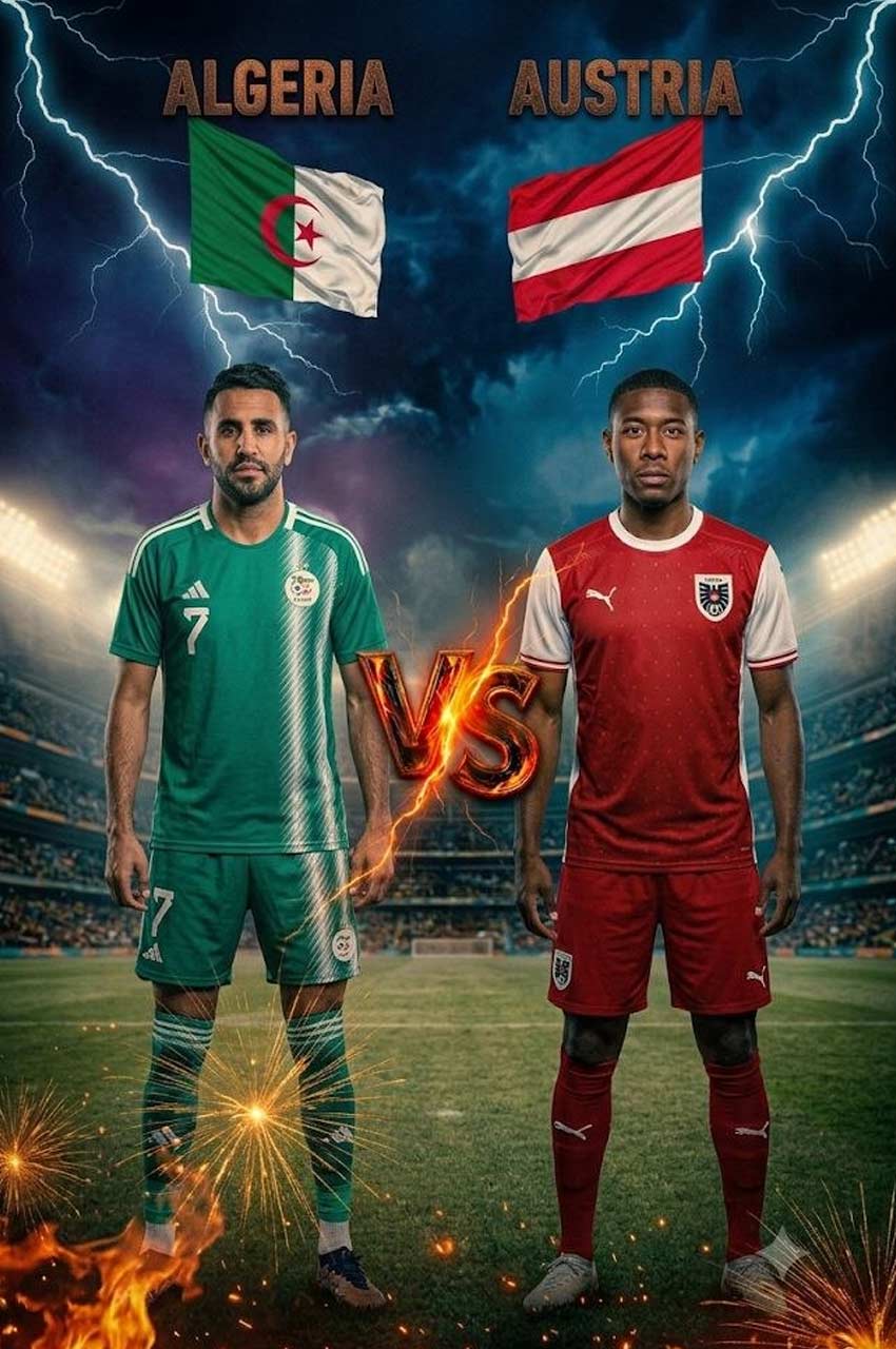 فیلم اتریش – الجزایر-austria vs algeria 2026