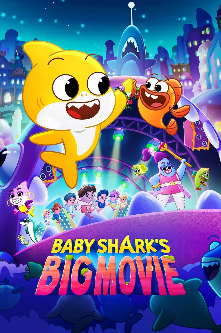 فیلم بچه کوسه بزرگ-baby shark’s big movie!