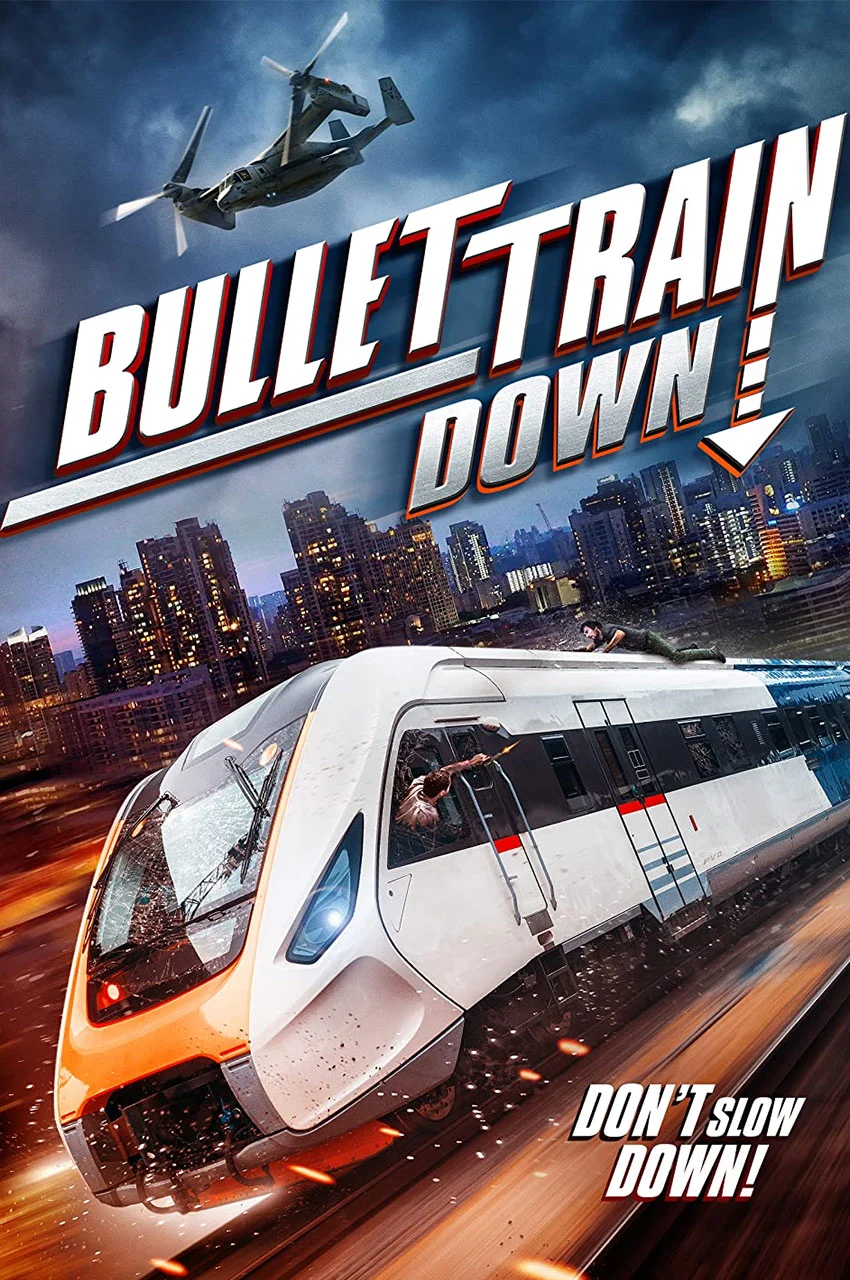 فیلم حادثه قطار سریع السیر-bullet train down