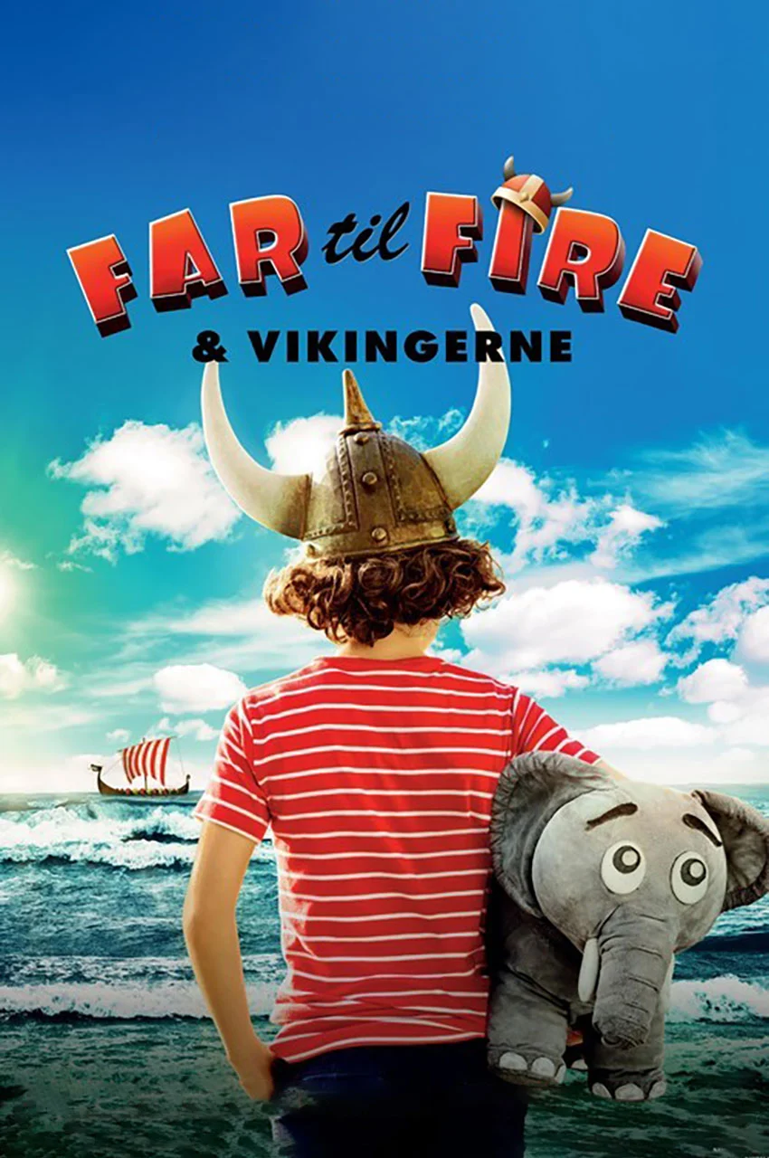 فیلم پدر چهار فرزند و وایکینگ‌ها-far til fire & vikingerne