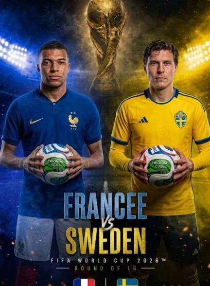 فیلم فرانسه – سوئد-france vs sweden 2026