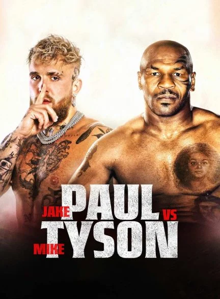 فیلم جیک پاول در برابر مایک تایسون-jake paul vs. mike tyson