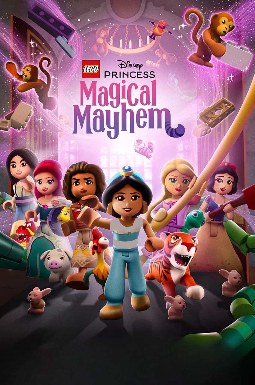 فیلم پرنسس های لگویی دیزنی: آشوب جادویی-lego disney princess: magical mayhem