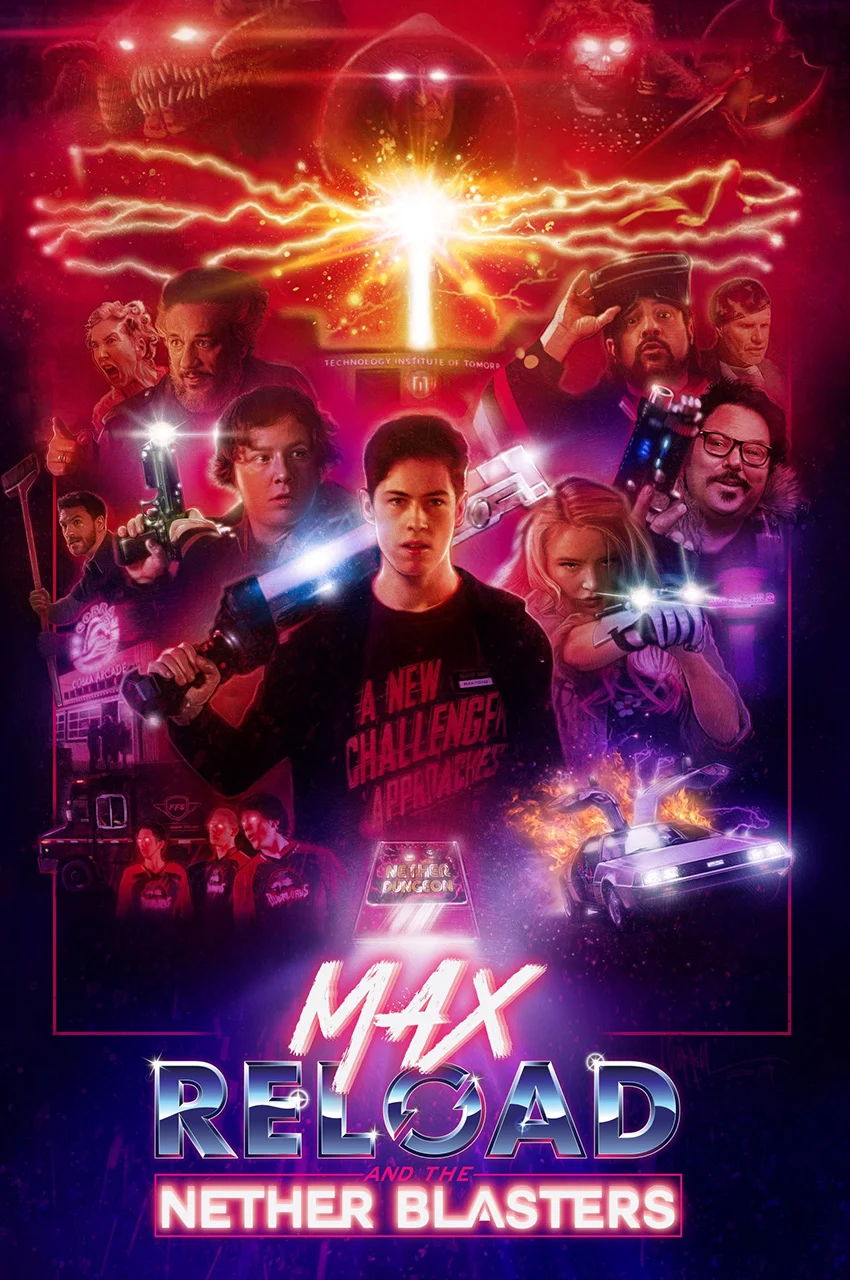 فیلم مکس ریلود و نابودکنندگان ندر-max reload and the nether blasters