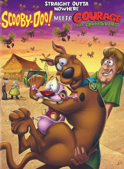 فیلم اسکوبی دو و ملاقات با سگ ترسو-straight outta nowhere: scooby-doo! meets courage the cowardly dog