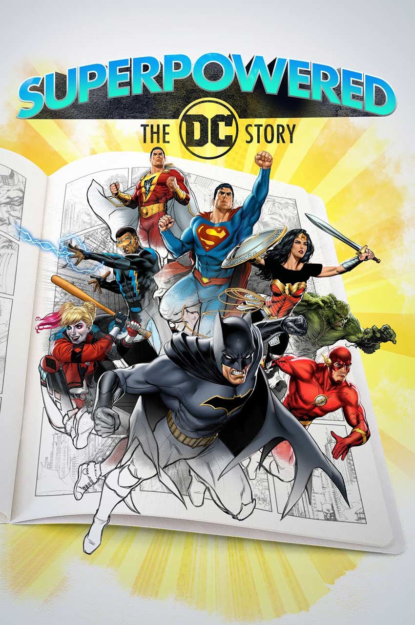 سریال داستان پیدایش دی سی-superpowered: the dc story