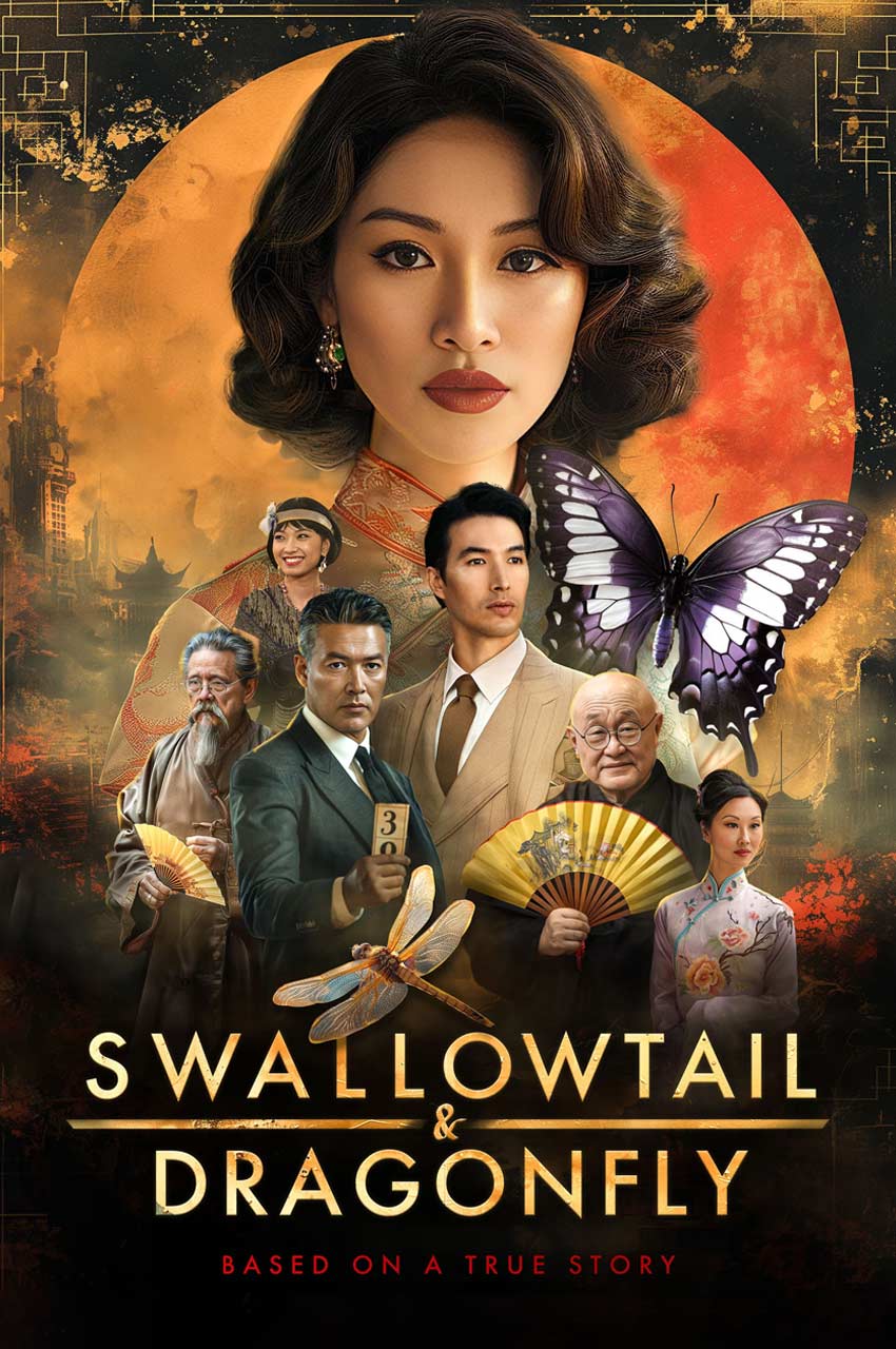 فیلم پروانه و سنجاقک-swallowtail & dragonfly