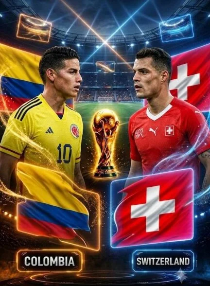 فیلم سوئیس – کلمبیا-switzerland vs colombia 2026