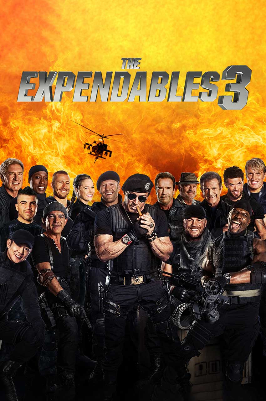 فیلم بی مصرف ها 3-the expendables 3