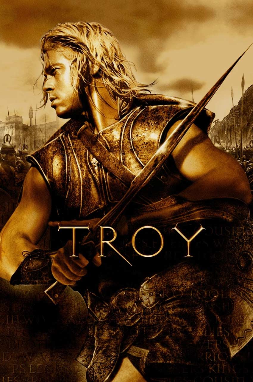 فیلم تروی (2004) با برد پیت و صحنه جنگی