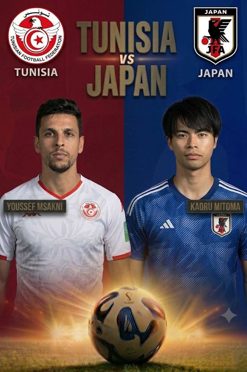 فیلم تونس – ژاپن-tunisia-vs-japan-2026