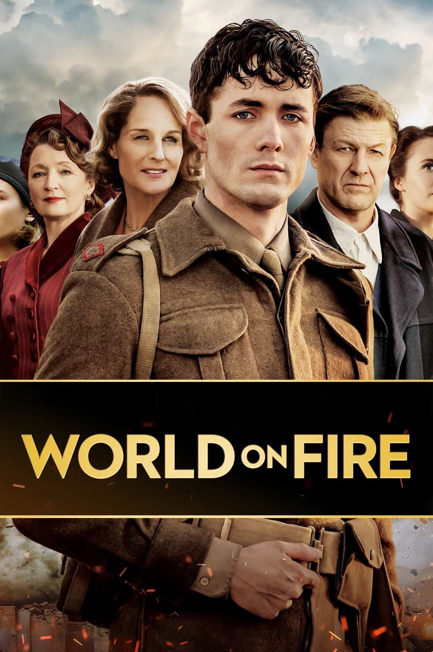 سریال جهان در آتش-world on fire